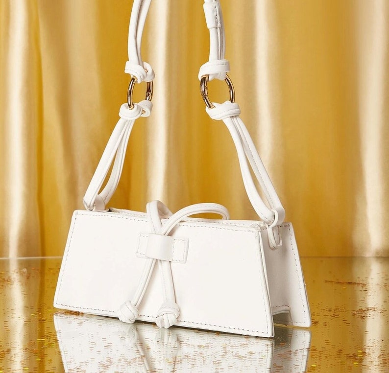 Micro Leather Bag Mini Crossbody Top Handle Bag Micro Card Etsy