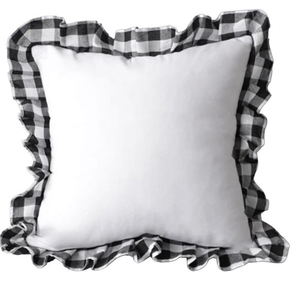 Red Buffalo Plaid Pillow Etsy