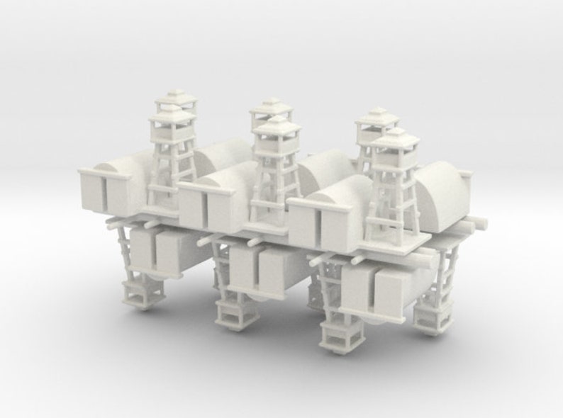 12pc 3D Printed Airport Tower W/ Hanger - Etsy