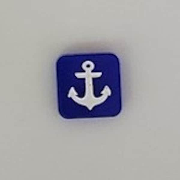 5pc Naval Port Marker (.5") with White In-Fill