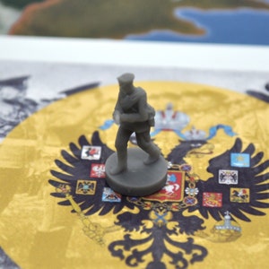 3D Printed WW1 Russian Infantry (x10)