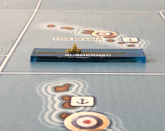 Submarine Acrylic Submerged Markers(x5)