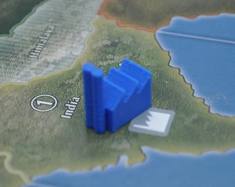 3D Printed Axis & Allies Out of Box Industrial Complex (x10)