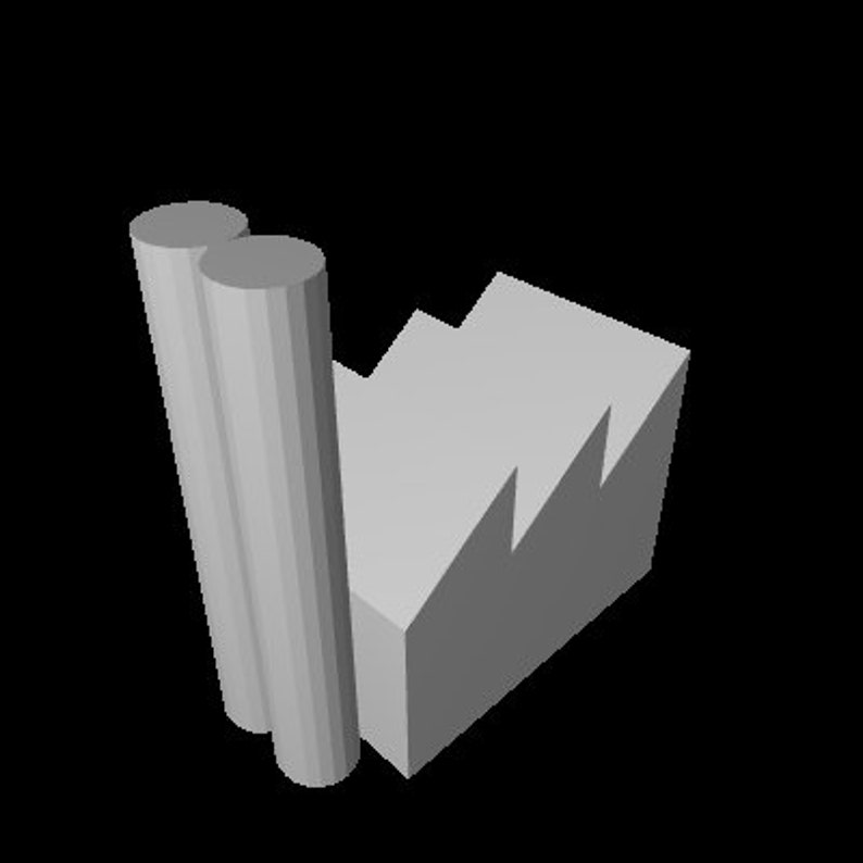 3D Printed Axis & Allies Industrial Complex x15 Etsy