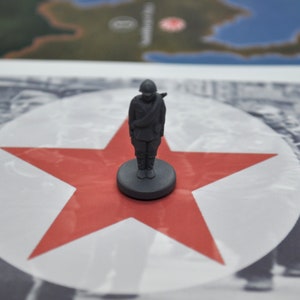 3D Printed 1/72 WW2 Russian Infantry (x10)