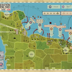 Custom Operation Overload Board Game (Map Only)