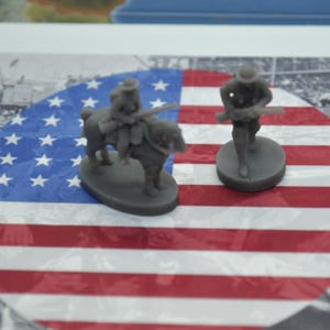 3D Printed WW1 US Cavalry (x10) image 3