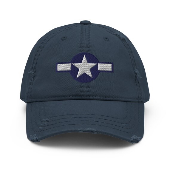 US N Stars Distressed Low Profile Hat - Etsy