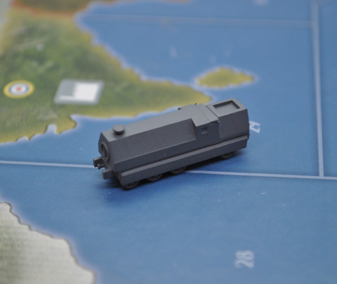 3D Printed WW2 German Armored Train (x10) - Etsy