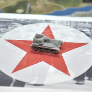 3D Printed Russian SU-76 (x10)