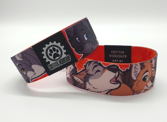Elastisch wolfspolsbandje