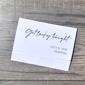 Personalised Scratch Card Holder