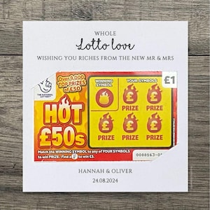Porte-cartes à gratter personnalisé