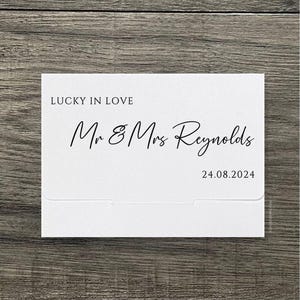 Porta biglietti da grattare personalizzato