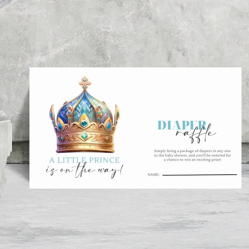 Editable Blue Boy Baby Shower Invitation Bundle Template - Little ...
