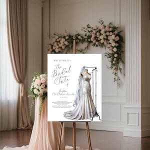 Bridal Suite Welcome Sign, Wedding Morning Keepsake, Custom Bride & Bridesmaids Room Décor, Personalized Getting Ready Sign