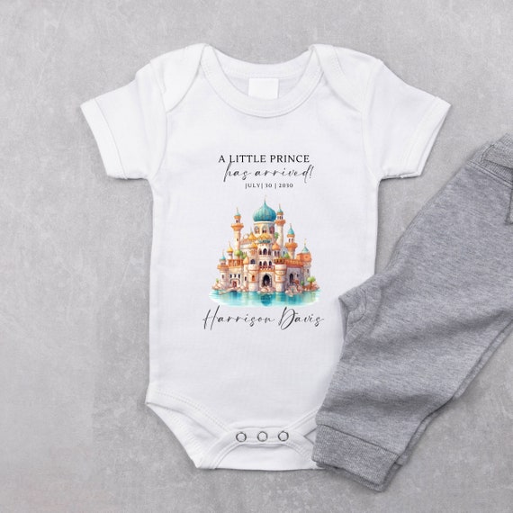 A Prince Has Arrived Onesie, Prince Onesie - Baby Boy Clothes - Baby Boy Clothing - New Baby Gift - Baby Shower Gift - Coming Home Outfit