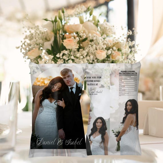 Editable Photo Wedding Chip Bag | Custom Wedding Party Favor Label | Printed, Assembled or Digital Download | Personalized Snack Bags