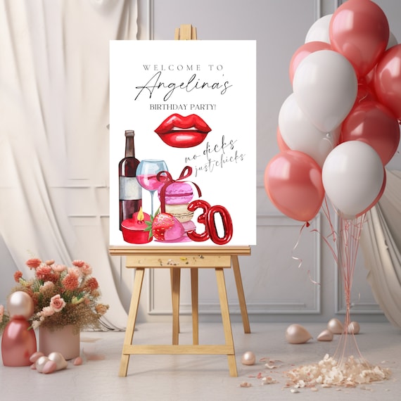 Ladies Night Welcome Sign, Girls Night Banner, Galentine's Day Printable, Bachelorette Decor, Girls Night In Signs, Birthday Party Decor