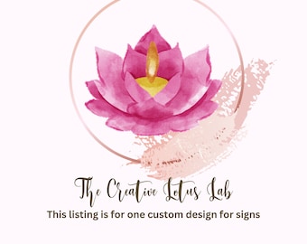Custom Sign/ Banner Design, We Will Design A Sign Template of Your Choice, Custom Party Signs, Personalized Template