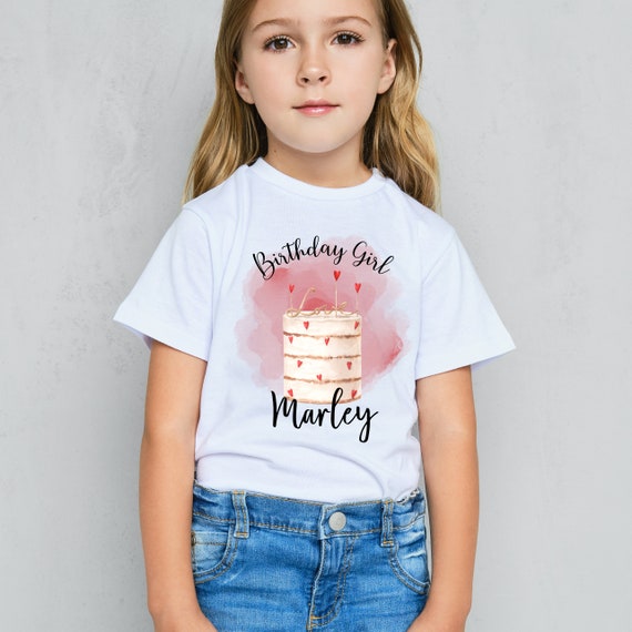 Valentine Birthday Party Shirt, Personalized Hearts and Cake Bday Shirts, Custom Birthday Name Sweatshirt, Print and Digital, #VAL