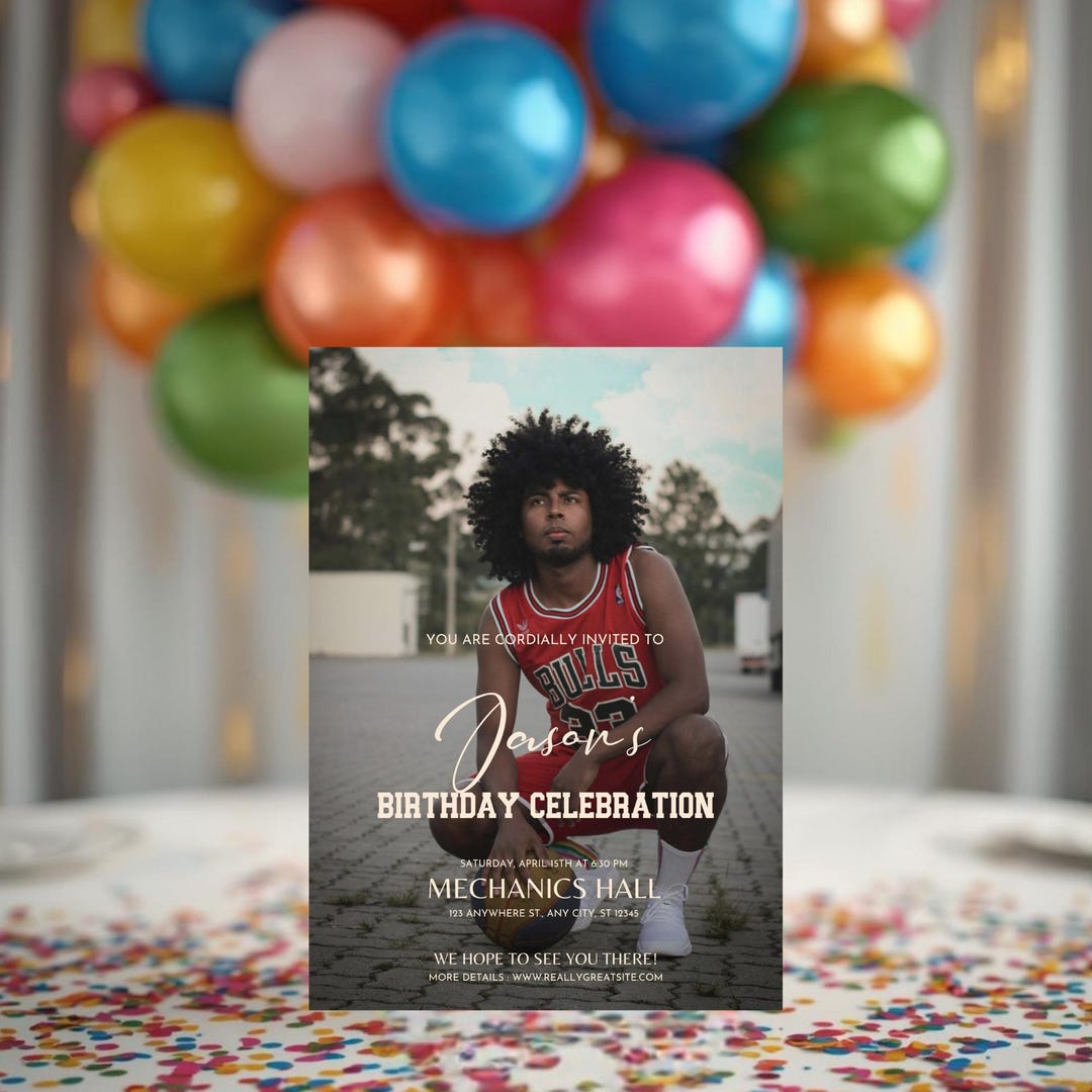Custom Photo Invitation for Any Occasion | Birthday, Baby Shower ...