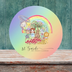 Plaque de porte personnalisée pour professeur, Cadeaux pour professeur, Plaque nominative personnalisée pour professeur, Plaque de bienvenue dans la classe, Accroche-porte pour salle de classe, Cadeau de rentrée des classes