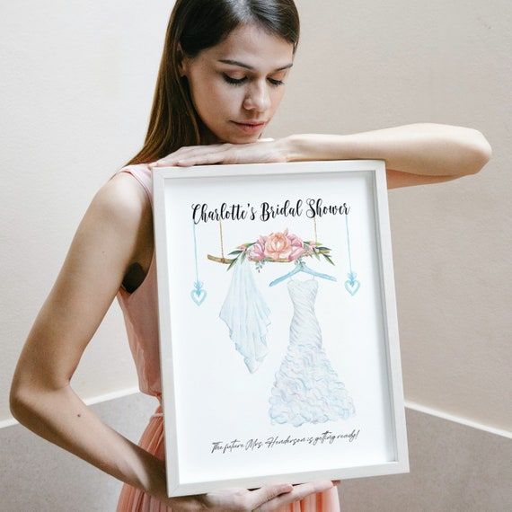 Bridal Shower Sign, Knock First Bridal Banner, Bride is Getting Ready Printable, The Future MRS Wedding Tapestry, Print and Digital, #FMBS