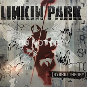 Linkin park autograph - Etsy 日本