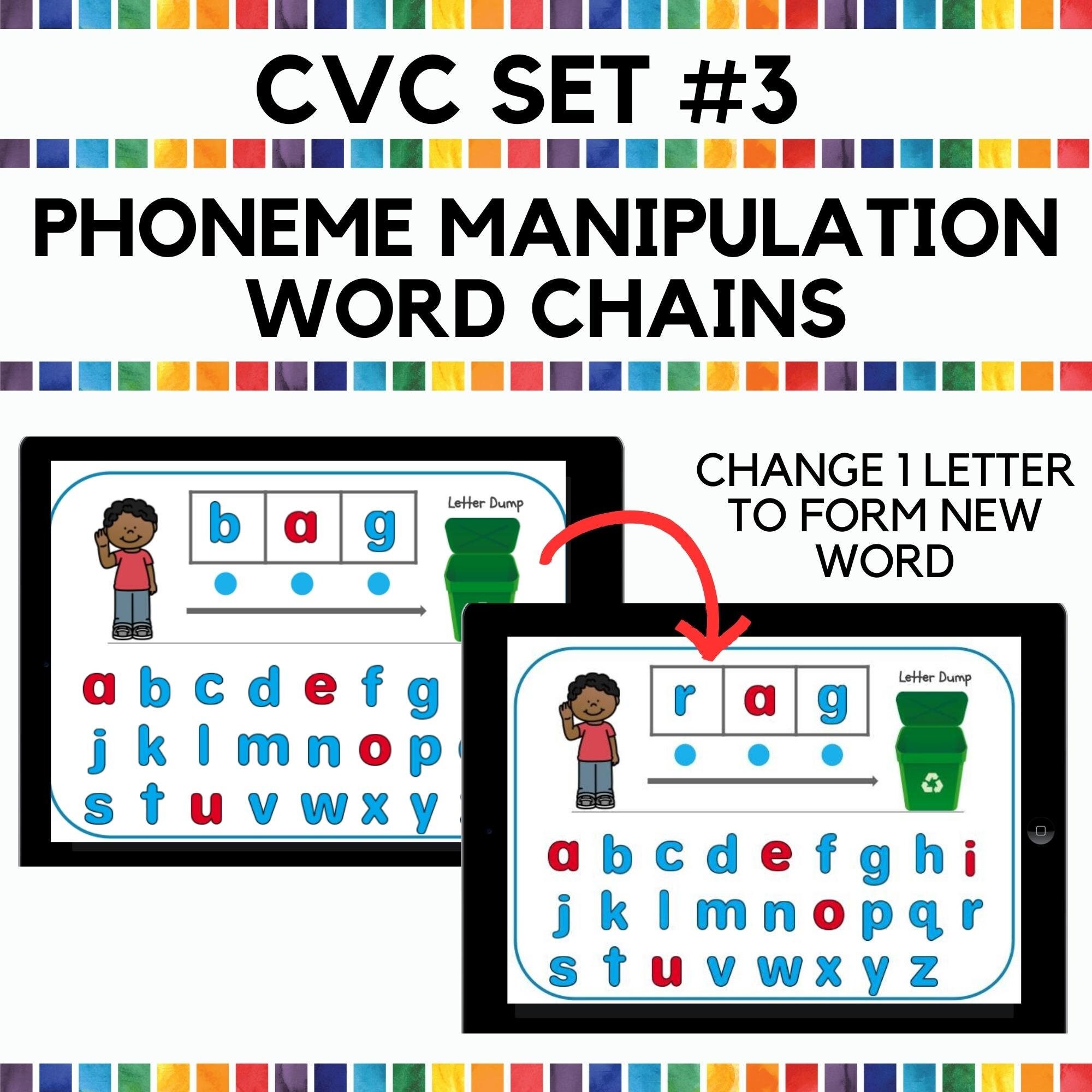 Stickman Word Game (Alternative to Hangman)  Science words, Cvce words,  Word work activities