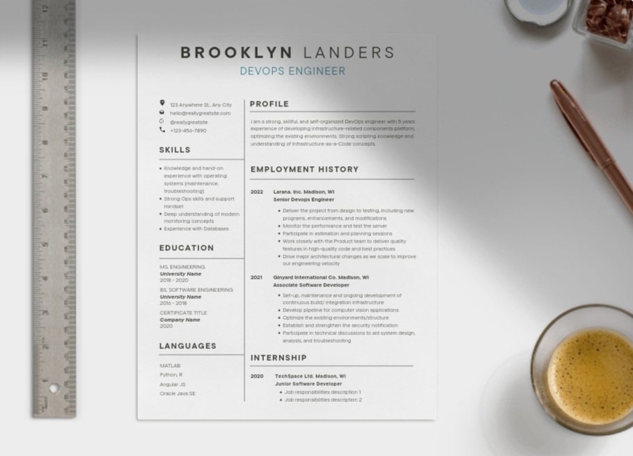 Resume AND Cover Letter Template - Il Fullxfull.4459142972 2tq0