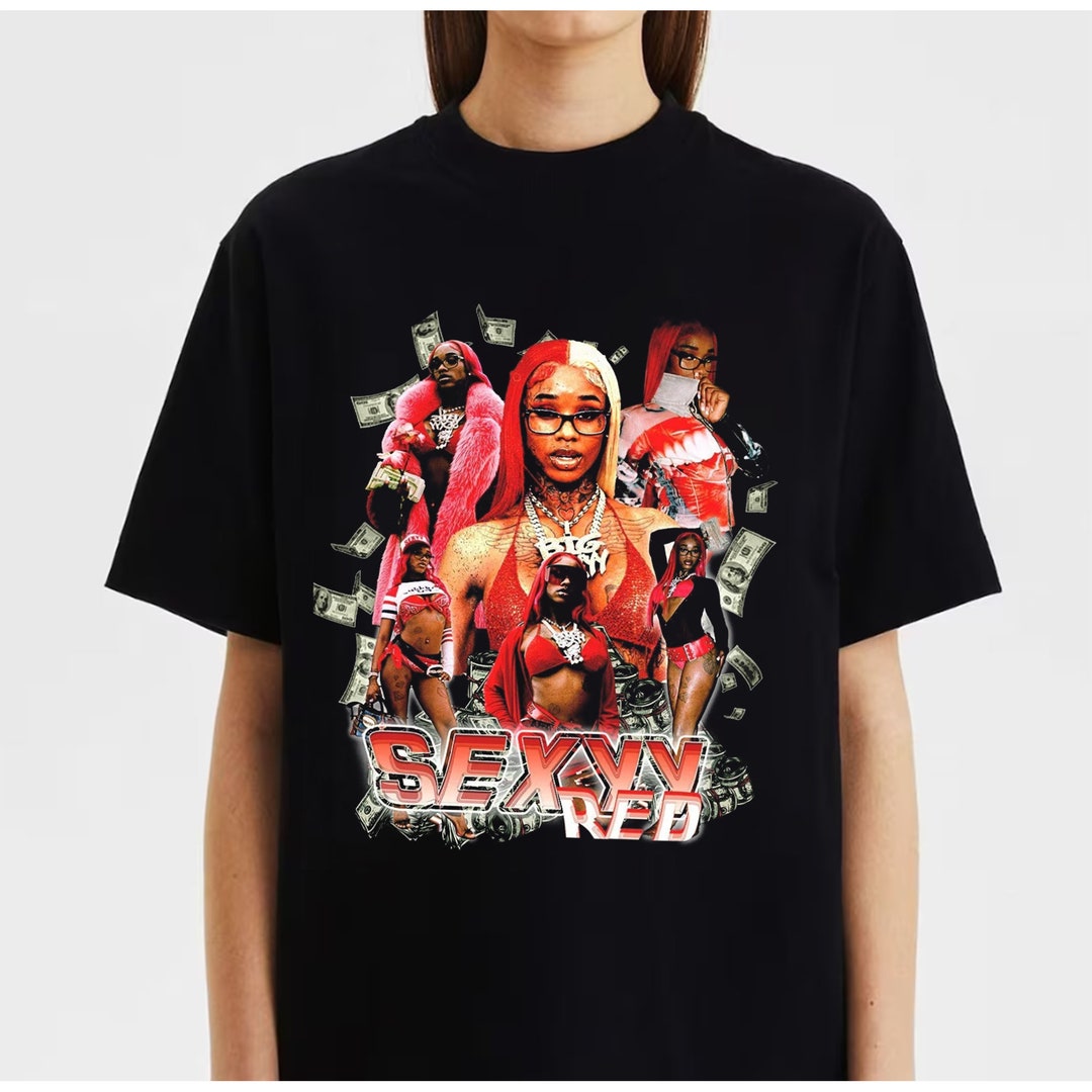 Sexyy Red T-shirt Rapper Sexyy Red Unisex Graphic Y2k - Etsy