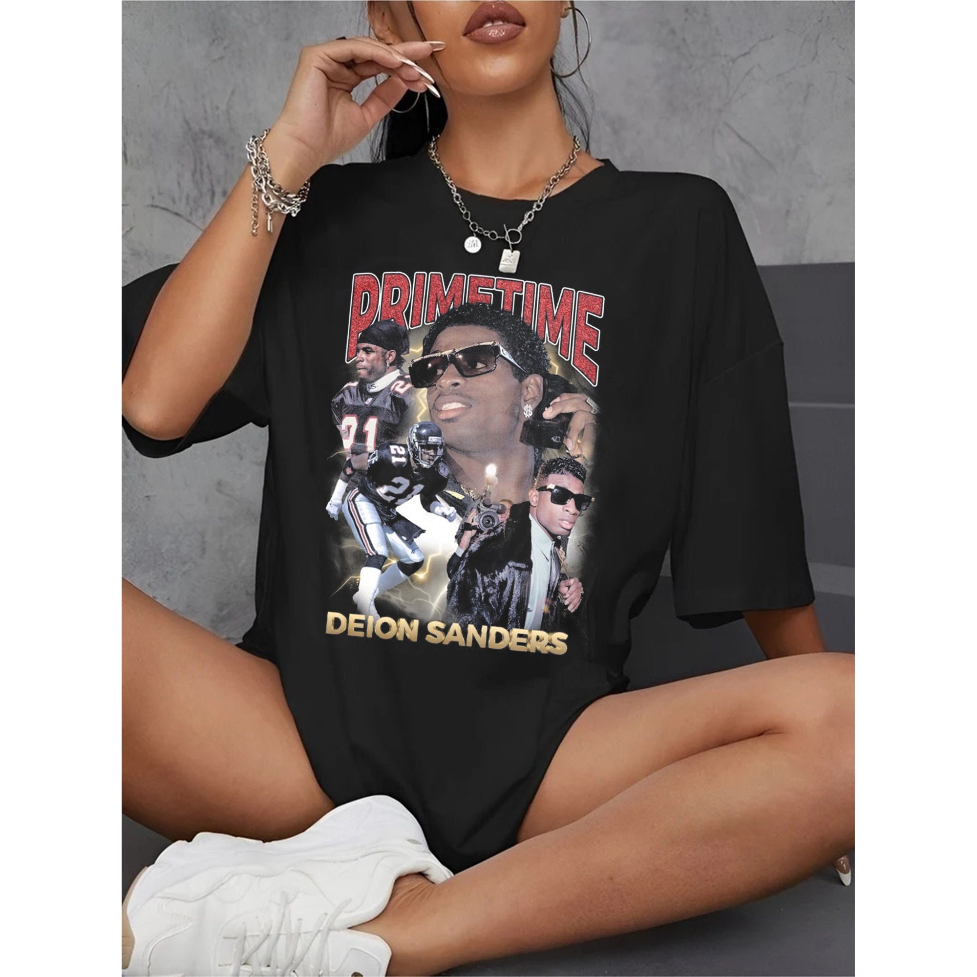 Deion Sanders Baseball Graphic Shirt, Deion Sanders Graphic Shirt, Football  Shirt, Bootleg 90s Graphic Shirt, Vintage Bootleg, Retro Shirt, hoodie,  sweater, long sleeve and tank top