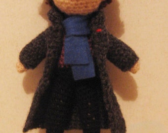 Sherlock homes crochet pattern: good for a birthday gift or baby shower gift