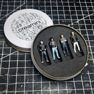 Set di figure dipinte a mano in scala 1:64 JDM KINGS