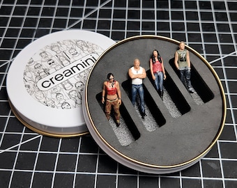 Fast And Furious Family 1 handbeschilderde figurenset op schaal 1:64