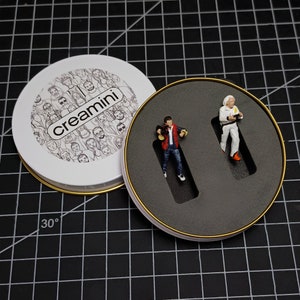Back To The Future 1:64 Scale Handpainted Figure Set