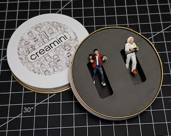 Back To The Future 1:64 Scale Handpainted Figure Set