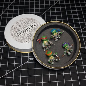 Ninja Turtles 1:64 Scale Handpainted Figure Set