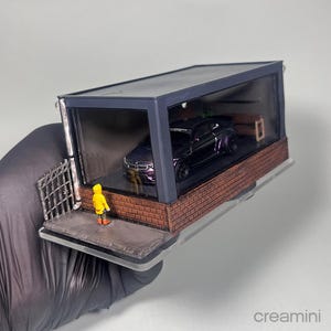 1:64 &quot;Dream Car&quot; Mini Diorama, Miniature Diecast Scene