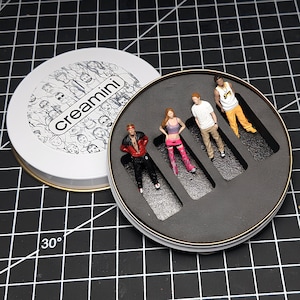 Fast And Furious 2 Race Crew 1:64 Scale Handpainted Figure Set