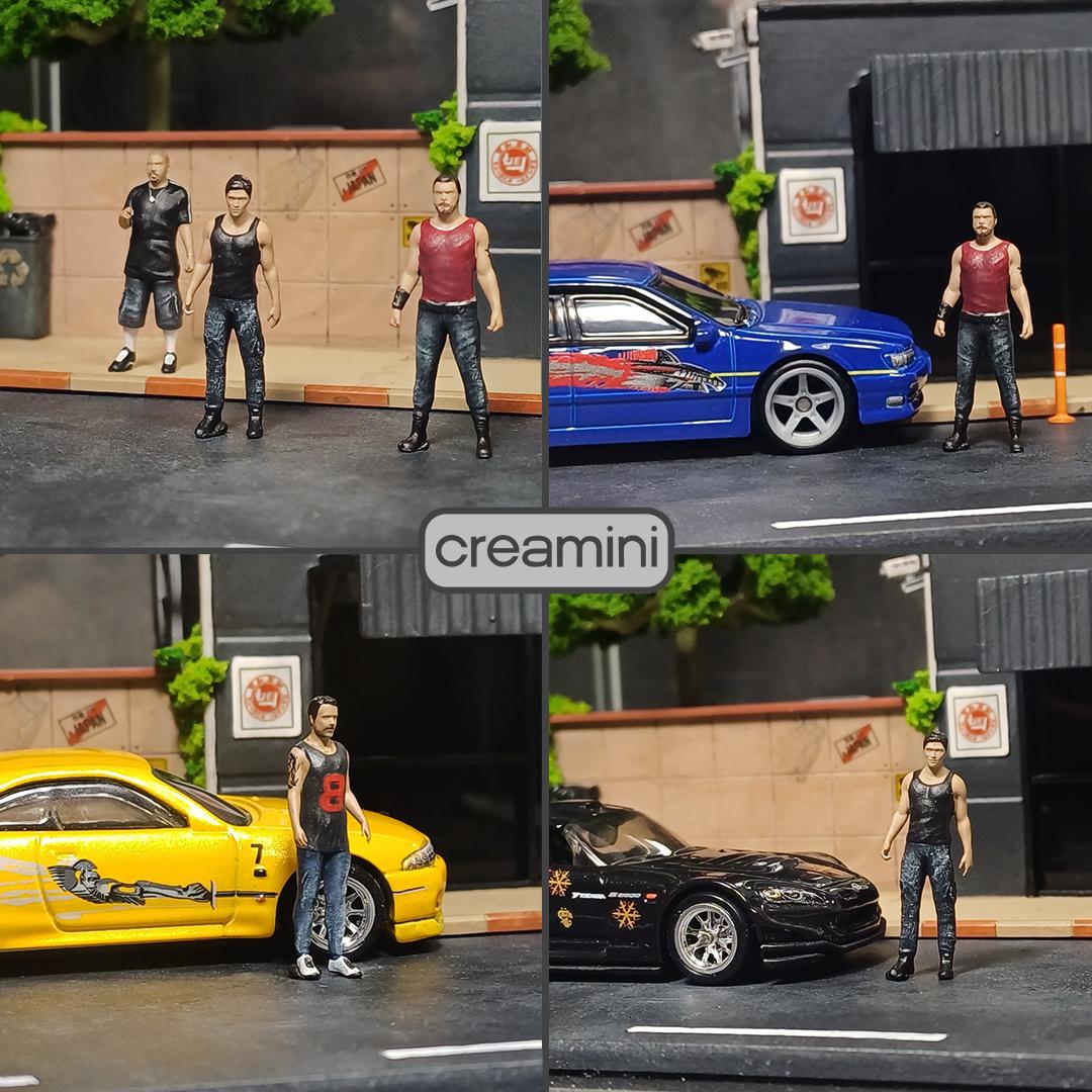 Fast and Furious Old School 1:64 Scale Handpainted Figure Set - Etsy