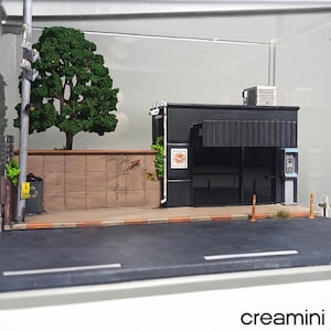 1:64 Street Diorama, Miniature Street Scene