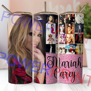 Mariah Carey/ Theme Tumbler