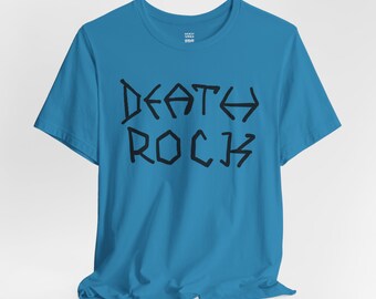Death Rock T-shirt, Funny T Shirt for Men Women, Hardcore Heavy