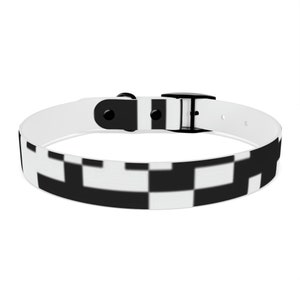 QR Code Choker Halsband, Rave Kostüm, Rave Accessoires, Techwear Halsband, Cyber Halsband, Metall Schnalle Halskette, Sub Schmuck, Gürtel Choker