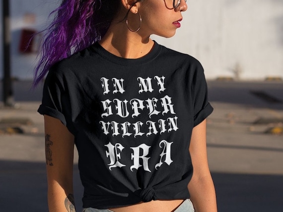 Villian T-Shirt Halloween Costume Gift Tee Villian T-Shirt Halloween Costume Gift Tee