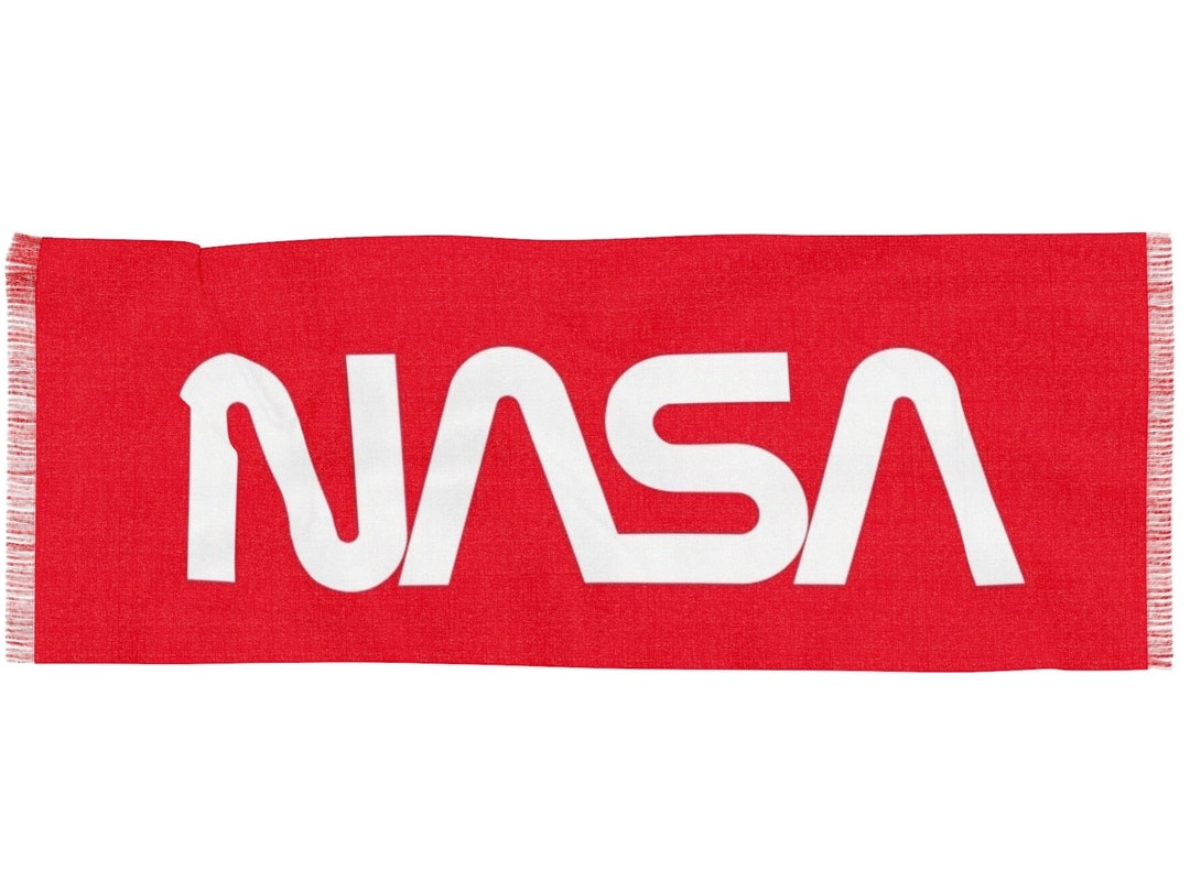 Red NASA Pashmina Trippy Abstract Psychedelic Boho Raver Scarf Festival ...