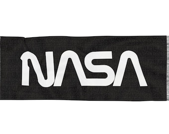 NASA Pashmina, Trippy Abstract Psychedelic Boho Raver Scarf Festival Shawl Wrap, Unique Rave Clothing Accessory Women Men EDM, Space Trance