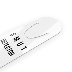 Smut Detector Bookmark, Spicy Naughty Book Mark for Reading Dirty Romance Novel, Booktok Smuttok Present Romantic Smutty Reader Gift Bookish